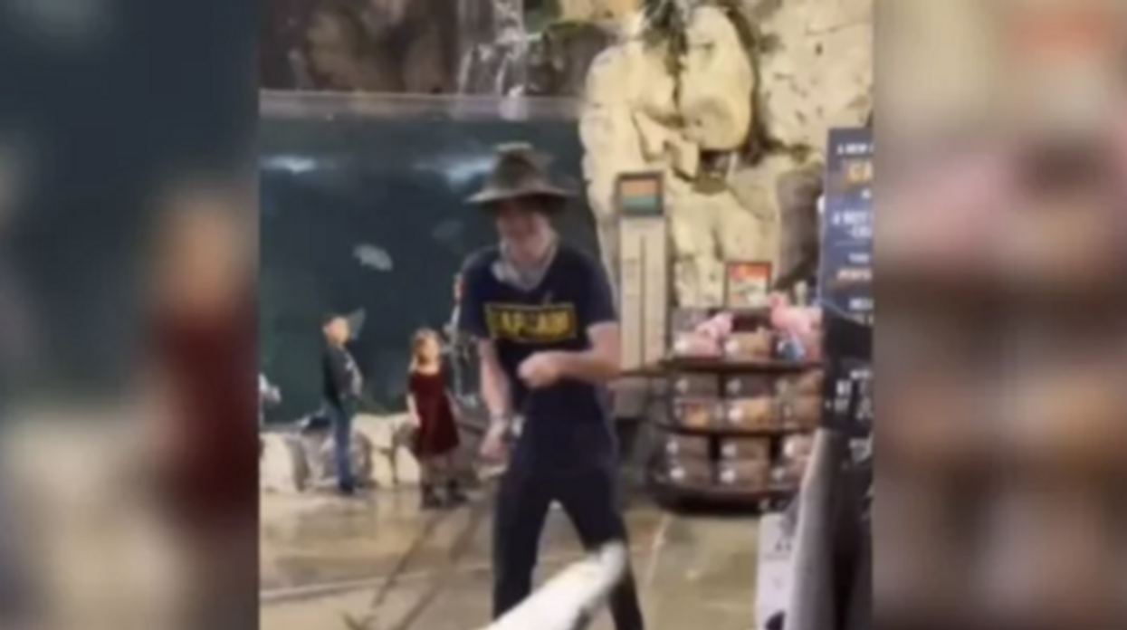 Man 'Catches,' Steals Live Tarpon From Bass Pro Shops