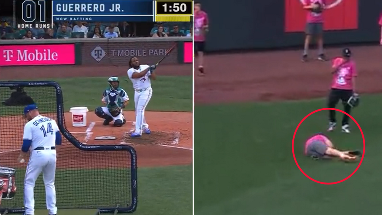 Kid knocked out by 115.8 MPH batted ball at MLB Home Run Derby