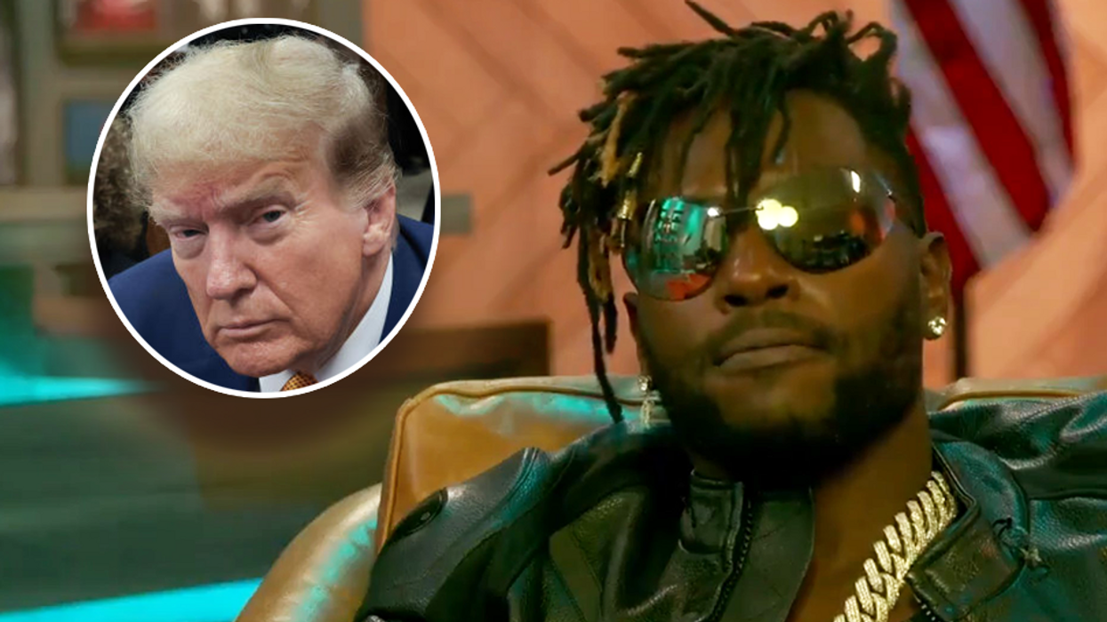 'I like Donald Trump!' Antonio Brown says America would do better under Trump while Biden is 'falling all over' the place