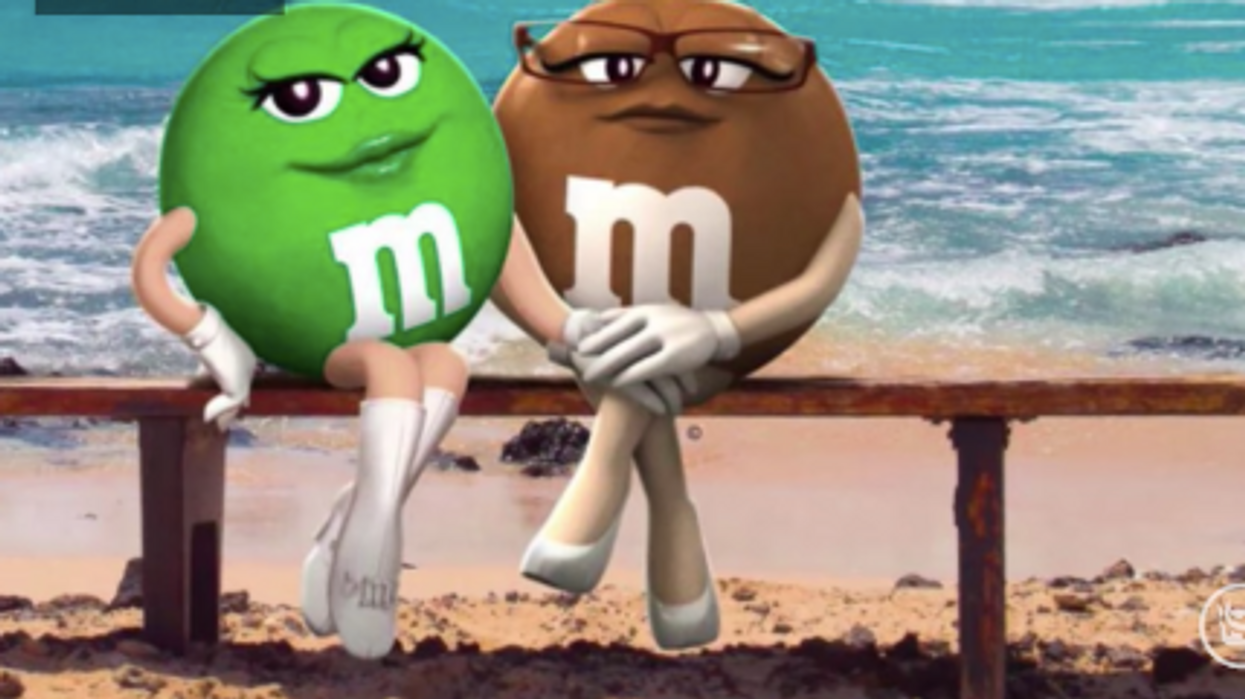 M&M's took the plunge into  WOKENESS