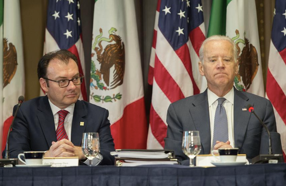 Oops: Biden flubs while hosting economic talks with Mexico