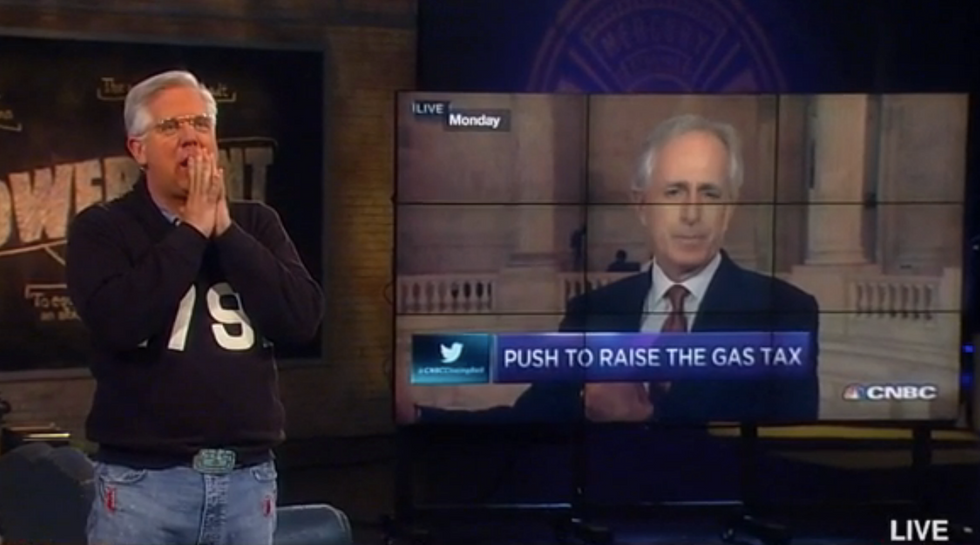 Beck Goes Berserk After GOP Senator Suggests Raising Taxes Now That Oil Prices Have Fallen