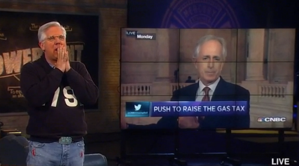 Beck Goes Berserk After GOP Senator Suggests Raising Taxes Now That Oil Prices Have Fallen