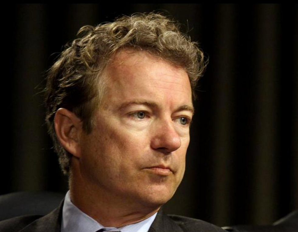 Rand Paul's plan for dealing with the Palestinian Authority's latest action against Israel