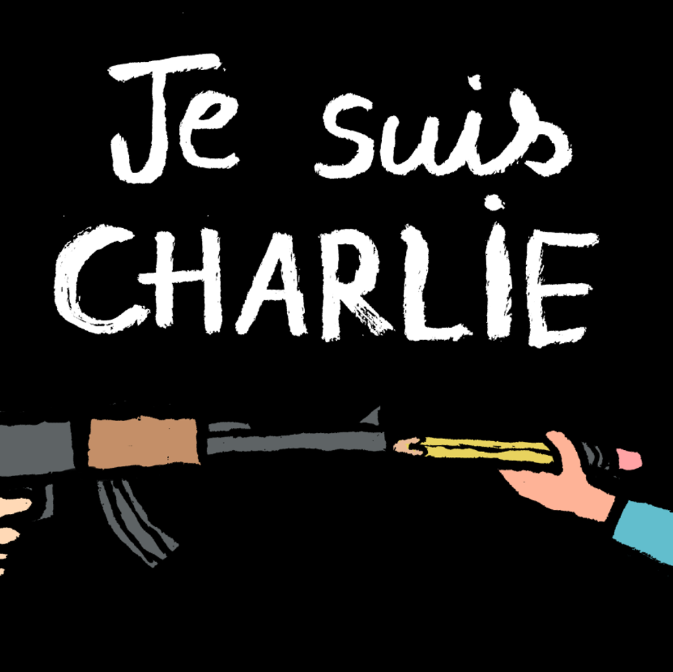 13 Cartoonists Who Didn't Hold Back in Reacting to the Terror Attacks in France