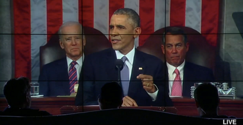 Beck Says This Is Where Obama 'Snapped and Got All Dark and Ugly' During His State of the Union Address