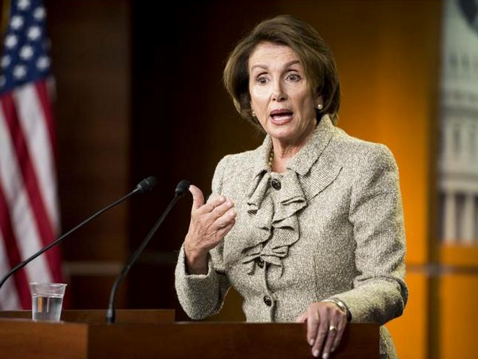 Is a fetus a human life? Pelosi dodges.