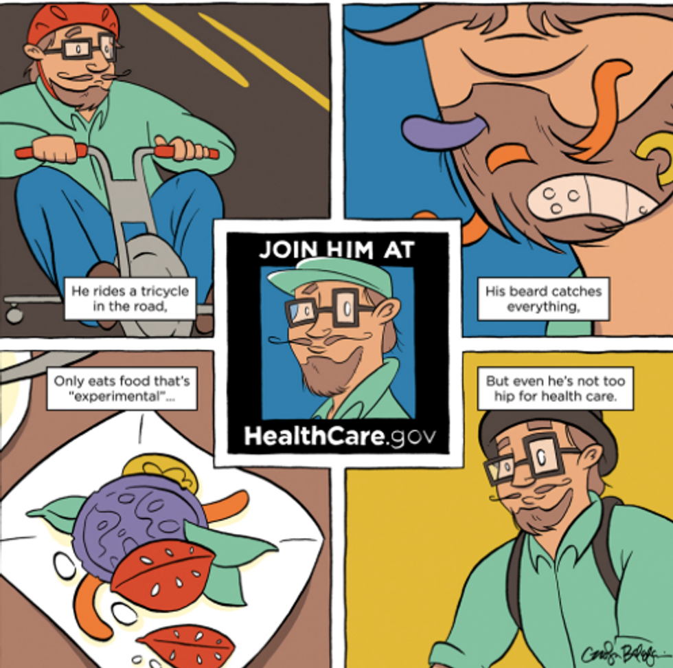 These Cartoons are the White House’s Latest Effort to Make Obamacare Seem Cool
