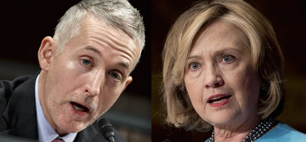 Trey Gowdy Is Coming After Hillary Clinton