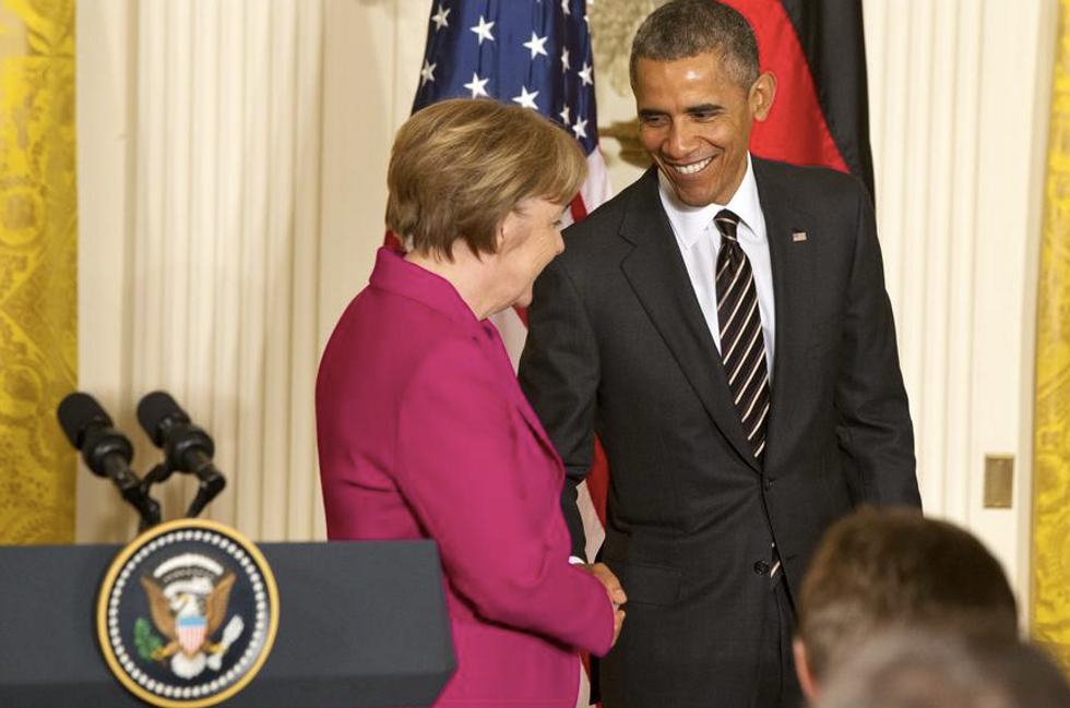 Obama: I Wouldn't Meet With German Leader Two Weeks Before Election, Either