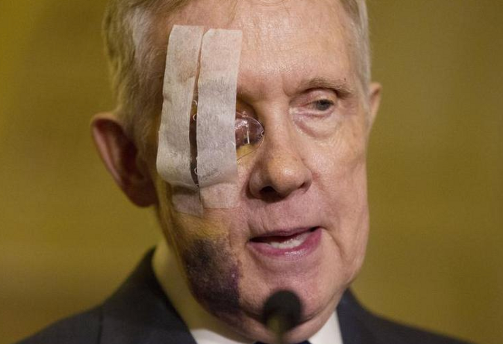 Harry Reid says GOP 'hell-bent on playing chicken with our national security