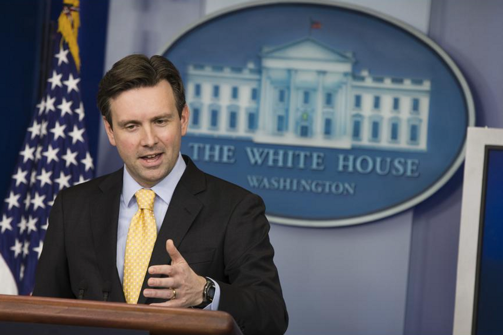 Josh Earnest Doesn't Dispute Charge That Obama Lied About Gay Marriage Stance in 2008