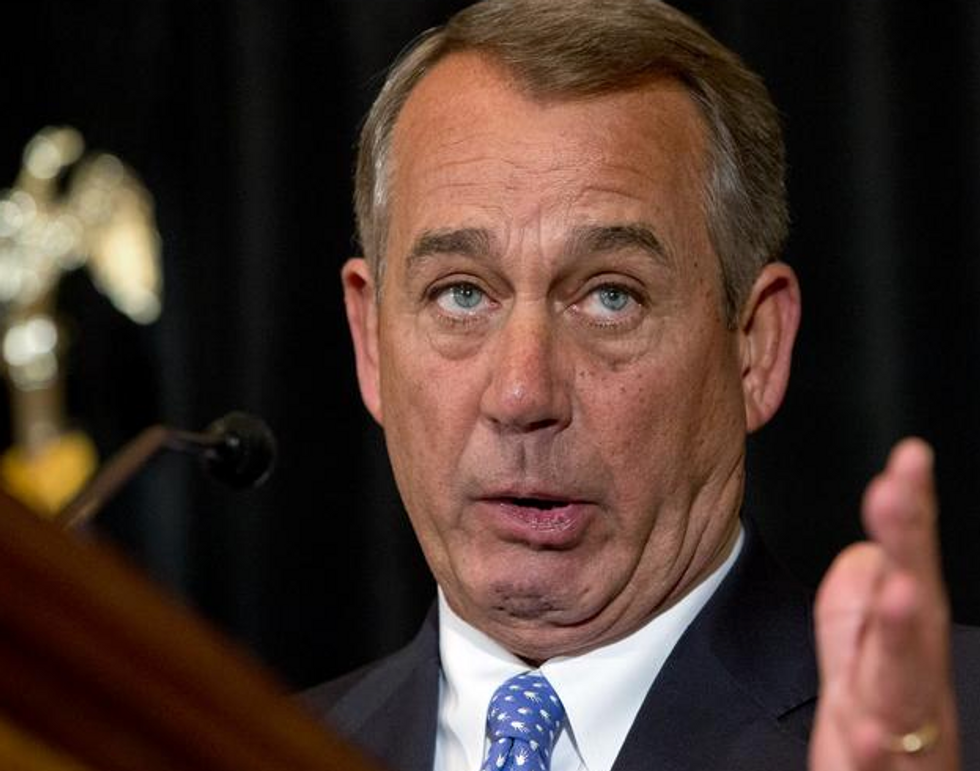 Watch: John Boehner's Blunt Words for Senate Democrats