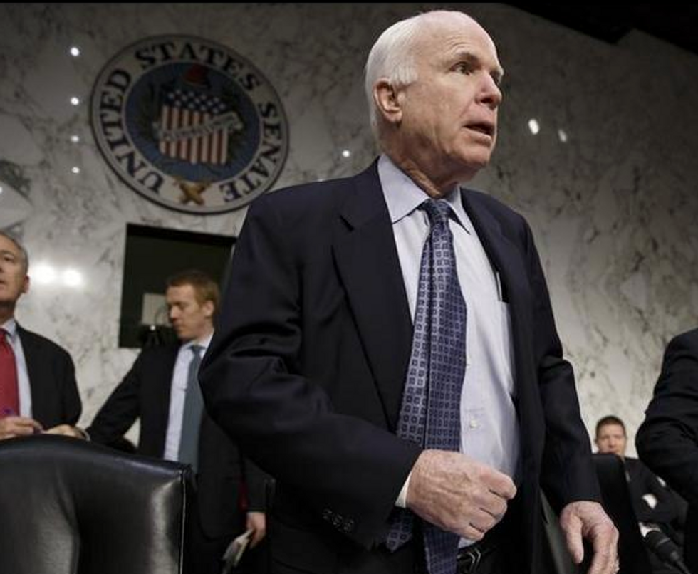 John McCain has a plan to fight the Islamic State that almost no one else is talking about