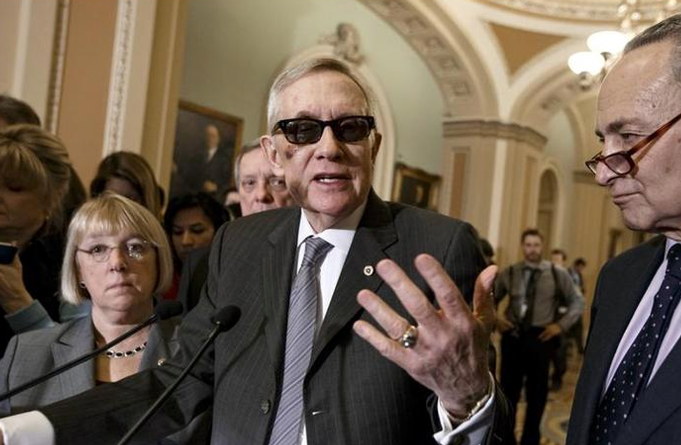 Just two Senate Republicans opposed the Senate's new plan to pass a DHS bill