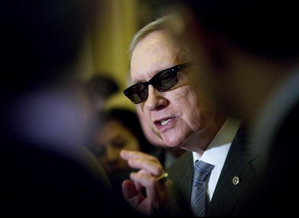 Harry Reid tells House GOP: Pass the clean DHS bill, or be blamed for a shutdown