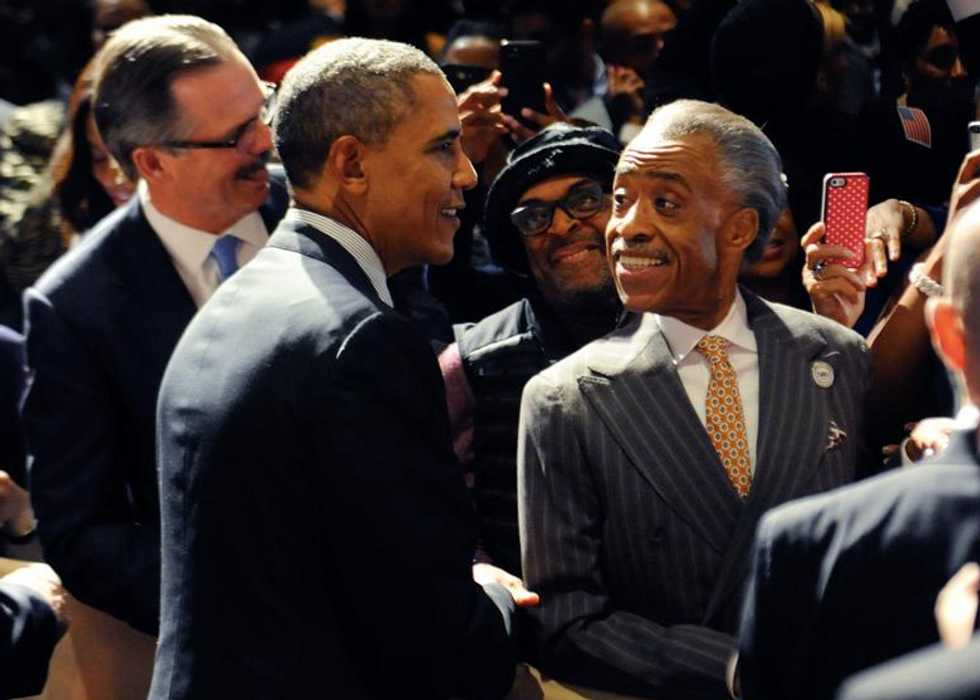 Obama Talks to Civil Rights Leaders About Upcoming Report on 21st Century Policing