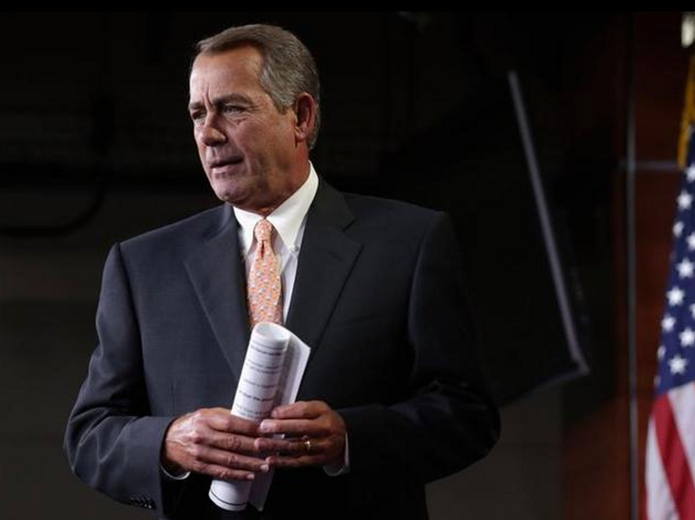GOP Revolt Crashes DHS Spending Bill Hours Before Shutdown, Handing Huge Defeat to Boehner