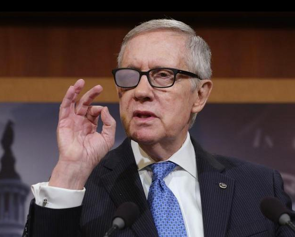 Harry Reid once hailed the 200-year tradition of House-Senate meetings to discuss legislation. Today, he called it a 'charade.