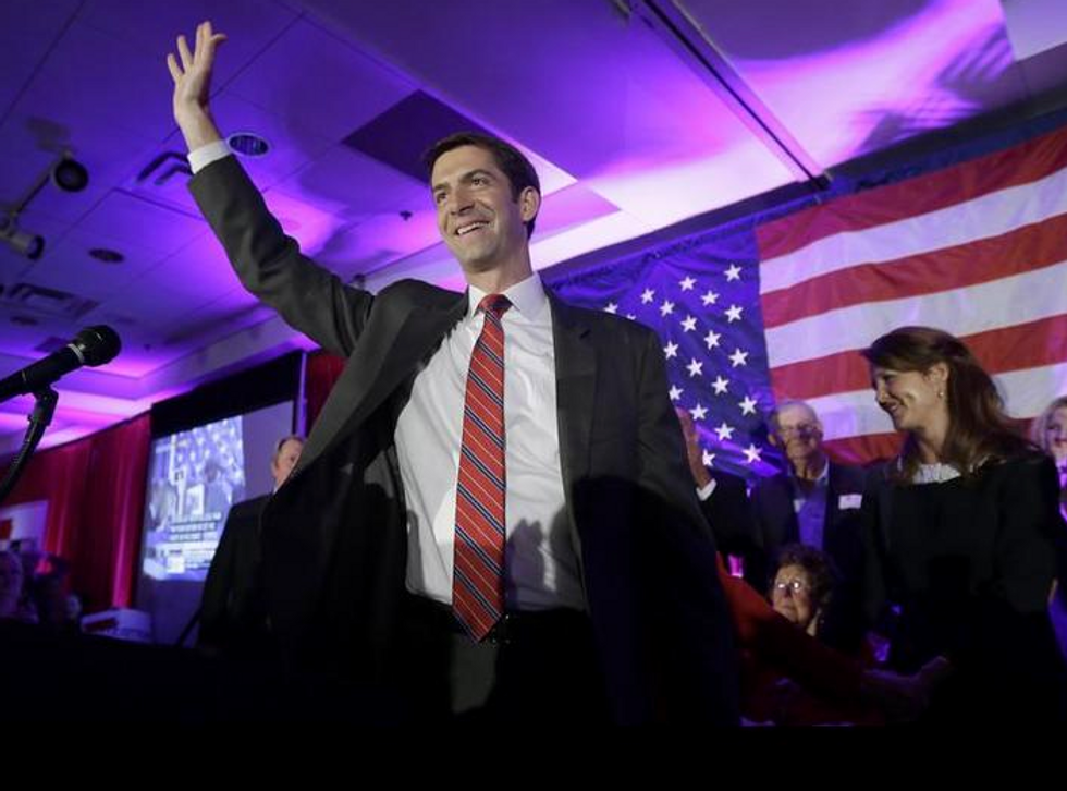 Tom Cotton's Aggressive Goal for America: 'Global Military Dominance