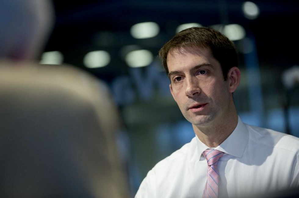 Retreat is a political choice': Tom Cotton rejects the idea that America is in decline