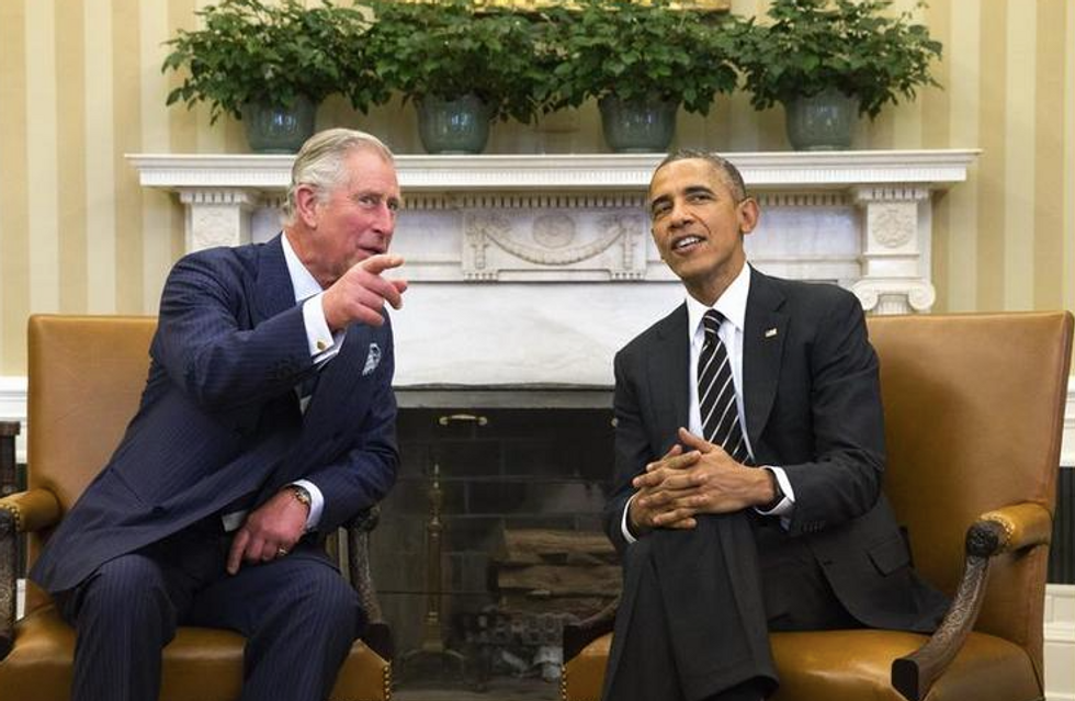 Obama to Prince Charles: Americans Prefer the Royals to U.S. Politicians