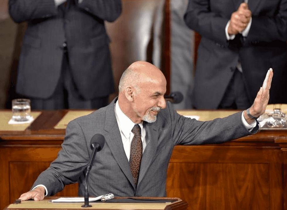 I want to thank the American taxpayer': Afghan president praises America, pledges to help fight terrorism
