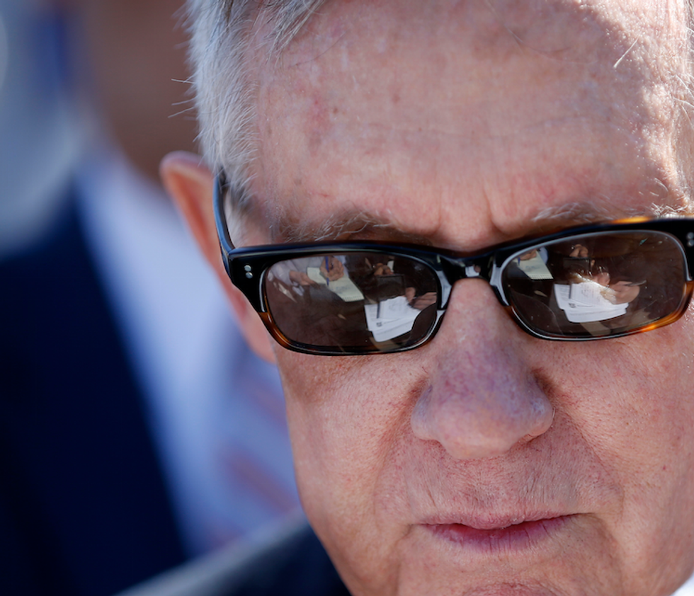 Harry Reid: 'I Am Sightless in My Right Eye
