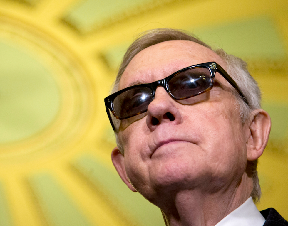 Harry Reid's backhanded compliment to Jeb Bush slams Bush's brother