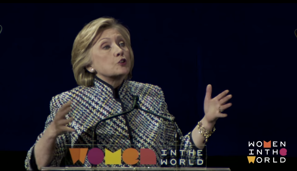 Hillary Clinton says religious beliefs 'have to be changed' on abortion. Here's why that's ironic.