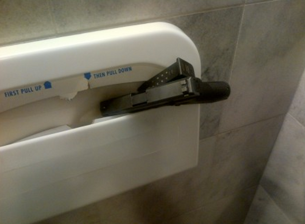 Capitol Police Have Been Leaving Their Guns Lying Around in Some Very Unfortunate Places