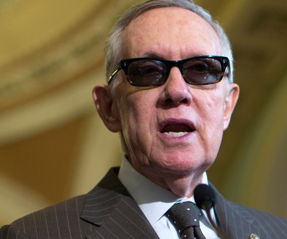 Harry Reid: GOP trying to 'destroy' Iran nuke deal to hurt Dems, Obama
