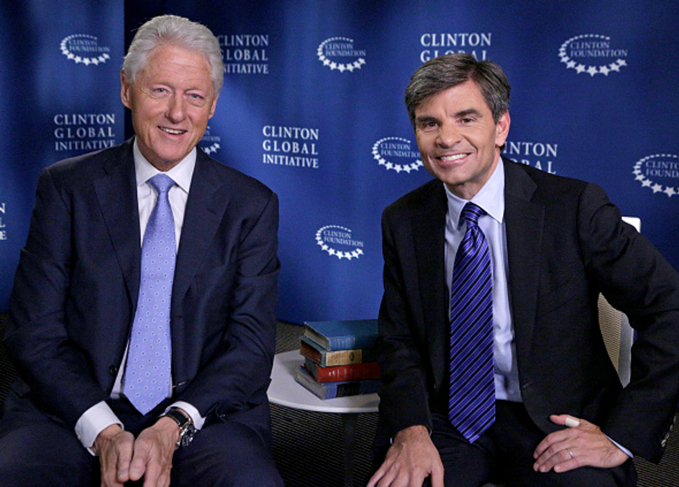 Clinton Cash' Author Says Stephanopoulos' Clinton Ties Run Much, Much Deeper Than Donations