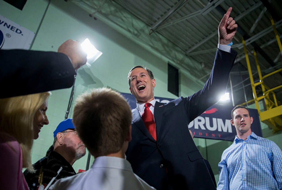 Today Is the Day We Begin to Fight Back': Rick Santorum Launches Second White House Bid
