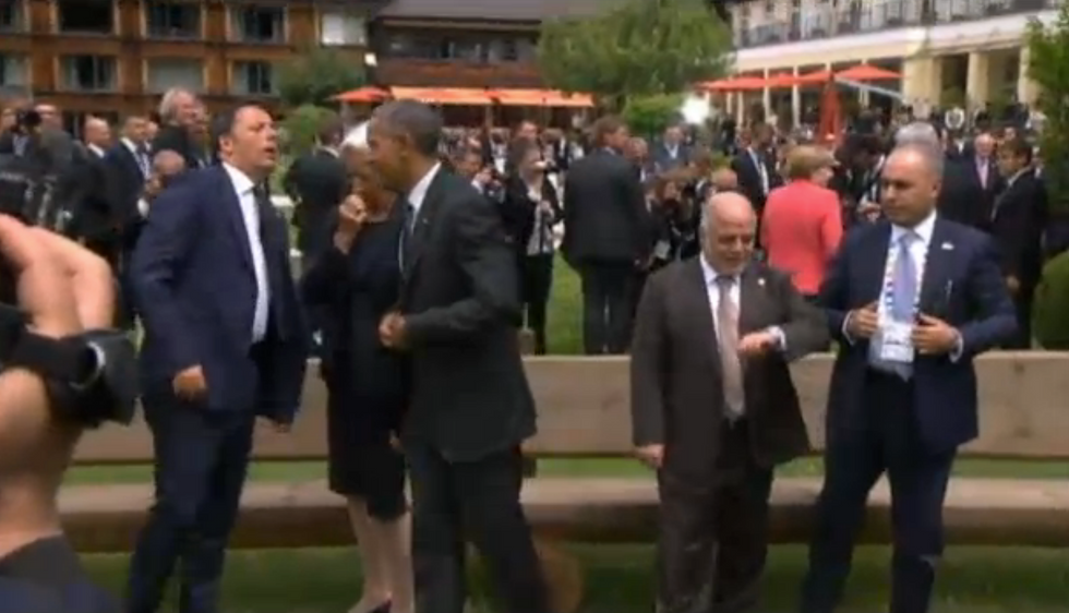 Caught on Camera: The Very Awkward Moment That Happened Between Obama and the Prime Minister of Iraq