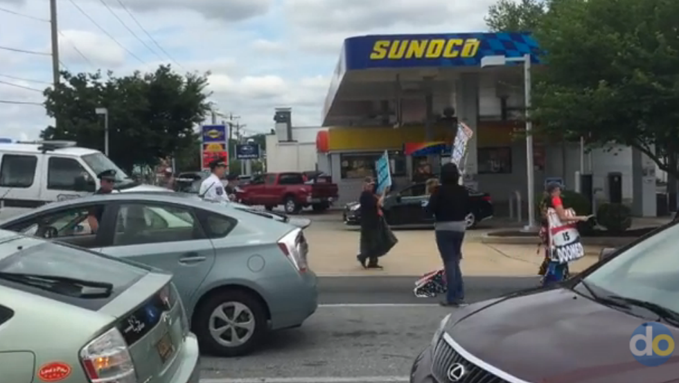 U.S. Marine Witnessed Westboro Protesters Disrespecting American Flag — Then Something Inside Him ‘Snapped’