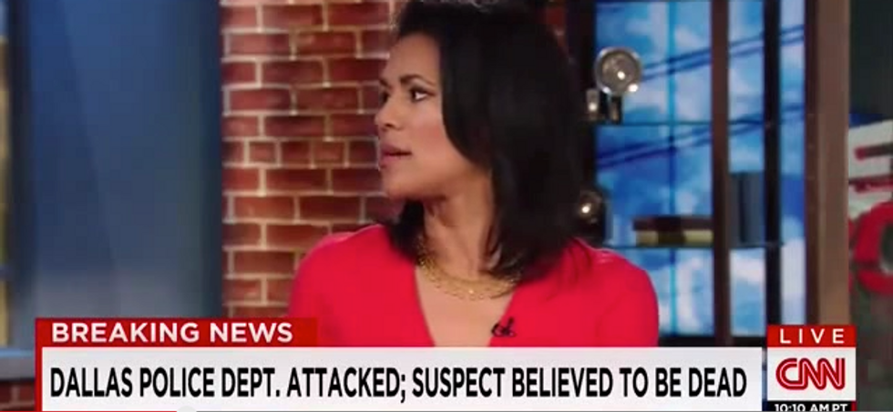 CNN Host Claims She 'Misspoke' When She Called Dallas Gunman 'Courageous and Brave