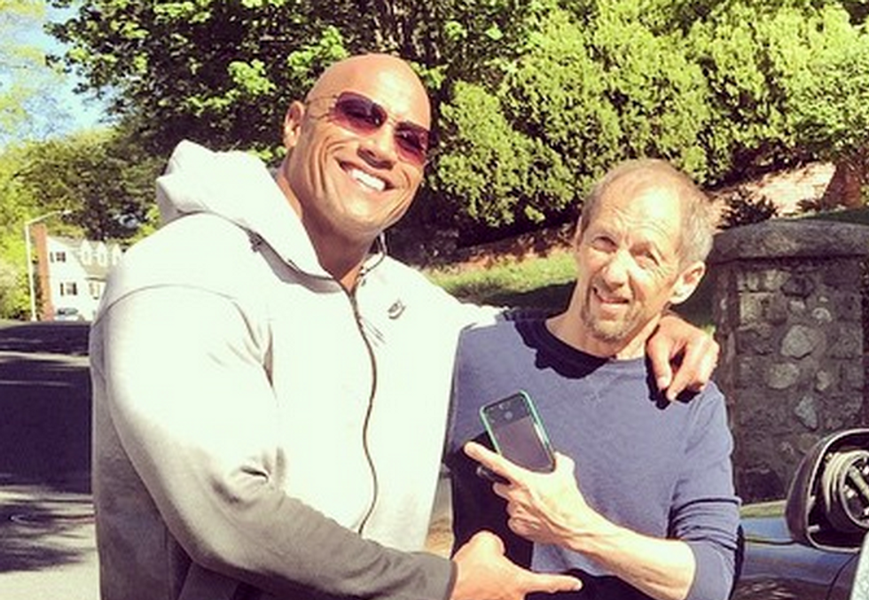 The Rock Heard a ‘Loud BANG’ While Driving His Truck — It Turned Out Being an ‘Awesome Story’