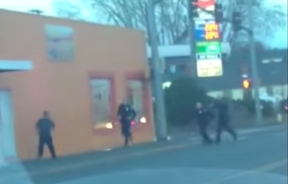 Witness: Illegal Immigrant Fatally Shot by Police Fought With an Officer, Threw Rocks and Screamed, 'Shoot Me