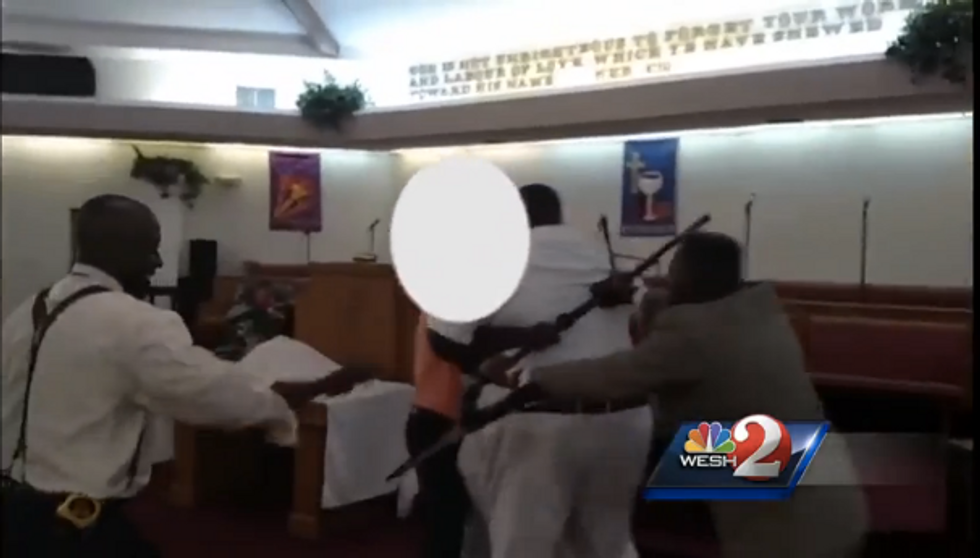 Video: Pastor Attacked in Church While Teaching Sunday School