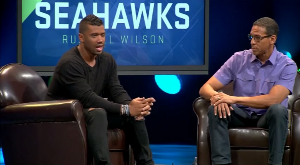 Video: Outspoken Christian QB Russell Wilson Drops Big Sex-Related Admission During Church Service