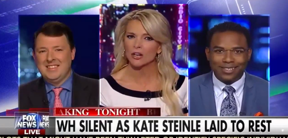 Give an Answer! You Can't!': Megyn Kelly Backs Guest Into Corner Over Obama's Silence on Death of Kate Steinle