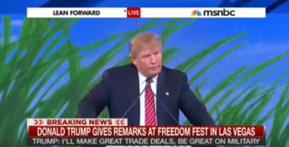 Video Captures Donald Trump's Defiant Response After Mexican Man Publicly Confronts Him on Illegal Immigration