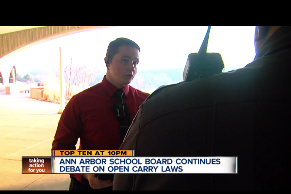Michigan Man Sues Public University For Not Allowing Open-Carry on Campus
