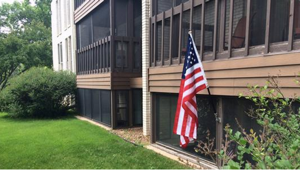 Minnesota Woman Fights Back After Being Told She Can't Fly Her American Flag, but Is She in the Wrong?