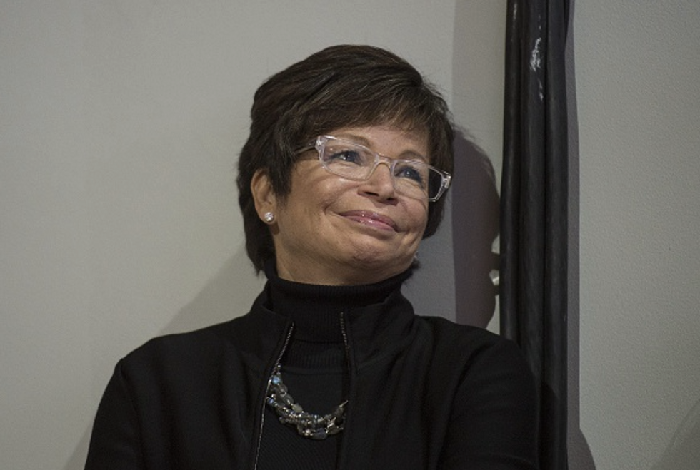 Obama Adviser Valerie Jarrett Responds to Intentionally Outrageous Gun Question, Seemingly Unaware of Who Was Asking