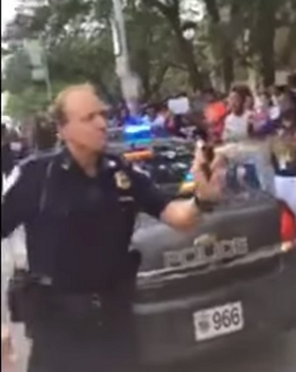 Black Lives Matter Activists Thought They Identified Cop Who Pepper Sprayed Protesters, but They Were Wrong