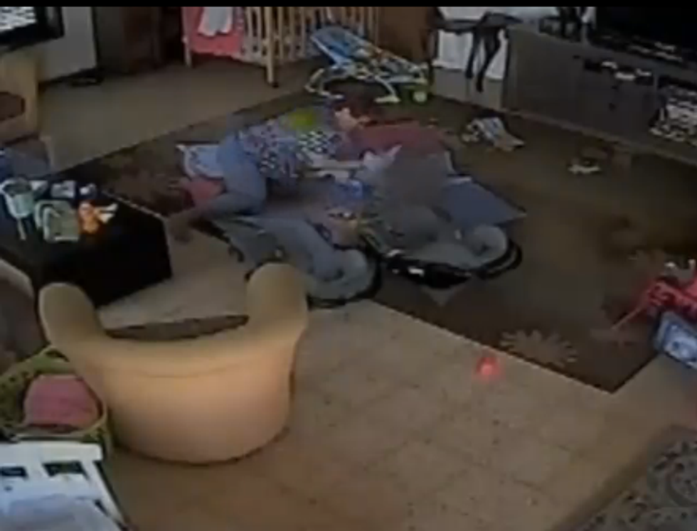 Suspicious Parents Set Up Hidden Camera and What They Discovered the Nanny Doing Had Them Calling Police