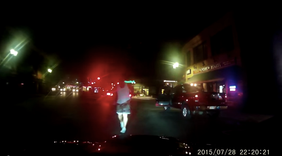 I'll Blow a Hole Through Your...Head': Watch a Detective Lose His Cool When Driver Makes Wrong Turn