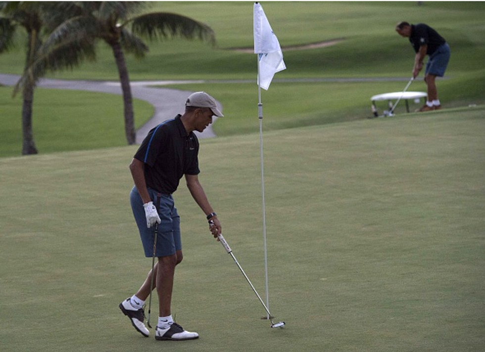 Obama Celebrates Birthday Exactly How You'd Think